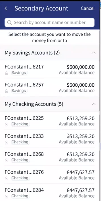 Secondary Account